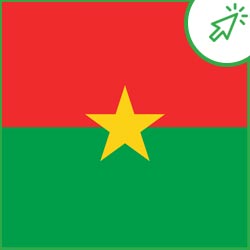 Map of Burkina Faso
