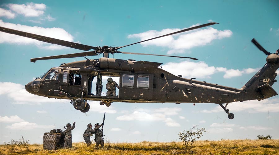 troop transport helicopter