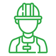 Picto ouvrier de chantier