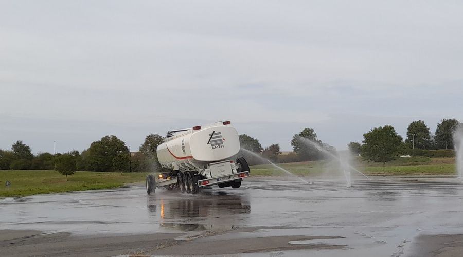 RENVERSEMENT CAMION CITERNE