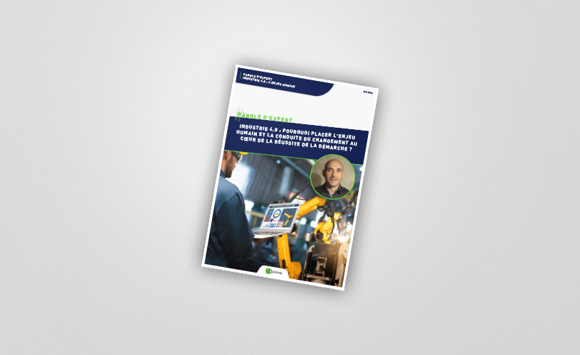 Visuel de la couverture de la parole d'expert Apave Industrie 4.0