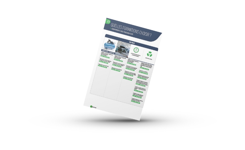 Visuel du guide de choix Apave formations Equipements sous pression
