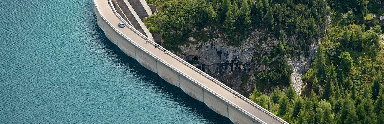 Réservoir - barrage hydraulique