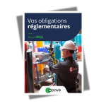 Visuel de couverture du livret des obligations réglementaires par Apave