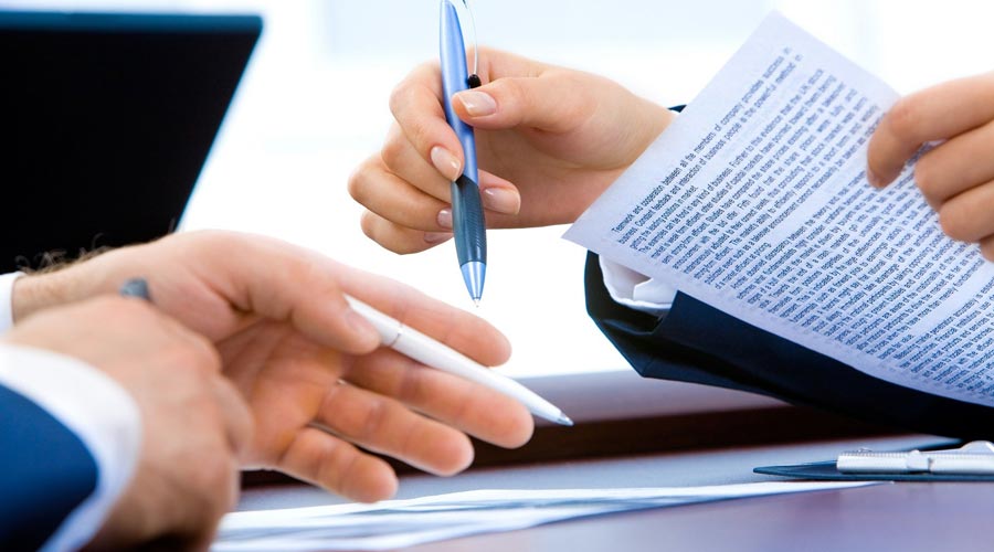 cliente intorno a un contratto