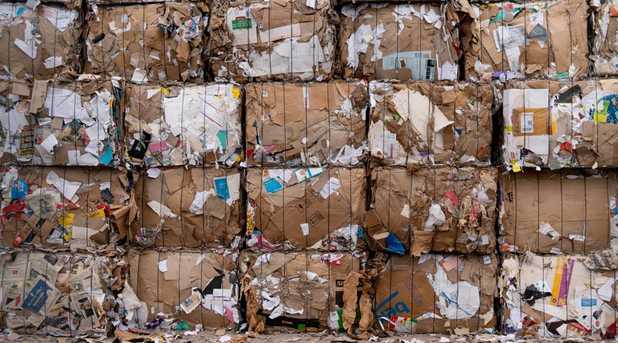 Ballots de déchets