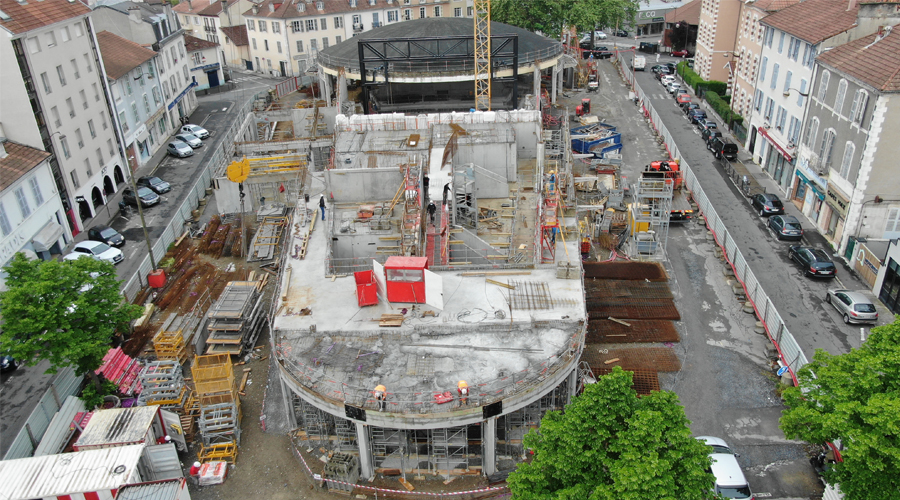 Chantier Foirail Pau