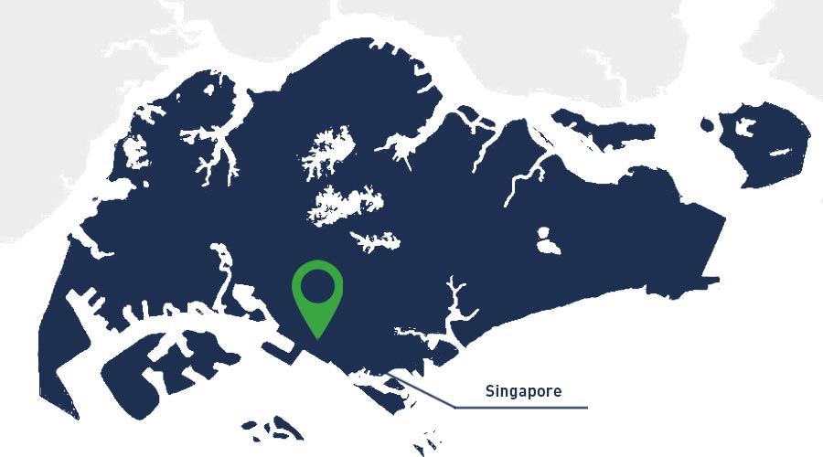 Map of Singapore